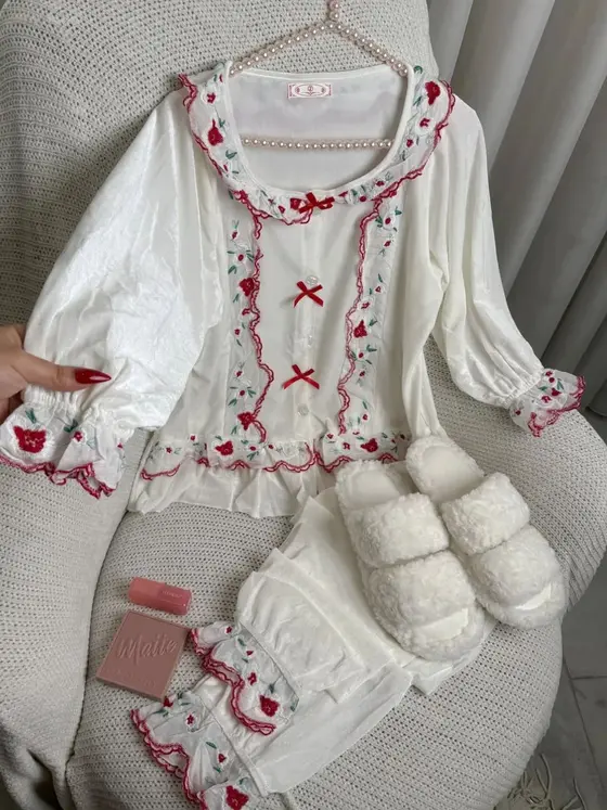 Pyjama en velours H282